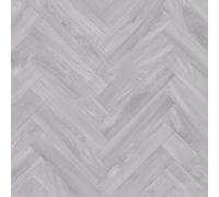 Underfoot Herringbone Cushioned Vinyl Flooring Waterproof Felt Back Lino Floor Covering