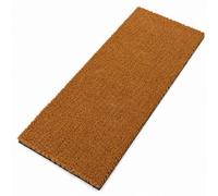 Underfoot Natural Coir Door Step Mat 60 X 20Cm Heavy Duty Entrance Scraper Doormat