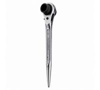 Underfoot Scaffolding Podger Ratchet Spanner 21mm / 23mm Reversible Socket Heavy Duty Tool