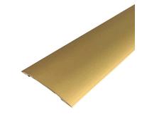 Underfoot Self Adhesive Aluminium Door Threshold Cover Strip 40mm X 0.9M Gold Metal Threshold Door Bar Trim