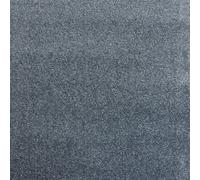 Underfoot Soft Twist Carpet Stain Resistant Cleanable Polypropylene Action Backed Carpet 4M & 5M (Azure)