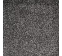 Underfoot Twist Pile Grey 8mm Thick Carpet | Stain-Resistant Soft Felt Backed Carpets | Hard Wearing Gray Carpet Roll | Easy Installation & No Underlay Required (Grey, 4m x 5m)
