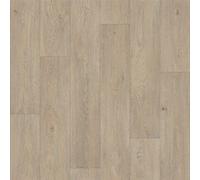 Underfoot Vinyl Flooring Wood Oak Plank Effect Foam Backed Lino Flooring Roll (Soft Oak)