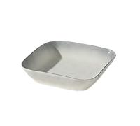 Underglaze colored stone light gray dishes simple household personalized tableware -8-inch square plate