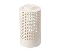 Underground Compost Bin In Ground Composter for Garden Waste | PVC Fish Pond Drainage Filter with 75mm/160mm/200mm Options | White(200mm)