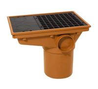 Underground Drainage 110mm Underground Integral Hopper Underground Pipe Fittings (EX007) (1)