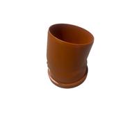 Underground Drainage 15 Deg Single Socket Bend 110mm