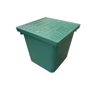 Underground Electrical Junction Box, 16x16x16 Inch Splice Box for Outdoor Wiring Splices, Weatherproof Inground Junction for Electrical Connections