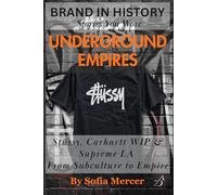 UNDERGROUND EMPIRES: Stüssy, Carhartt WIP & Supreme LA: From Subculture to Empire (BRANDED IN HISTORY: Stories You Wore)