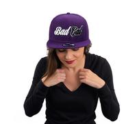 Underground Kulture Bad Gal Purple Snapback Baseball Cap