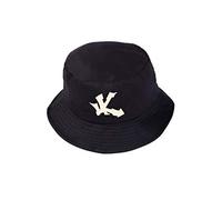 Underground Kulture Black Outdoor Summer Bucket Sun Hat with Metal Logo