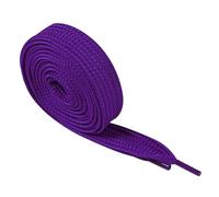 Underground Kulture Super Fat Purple Wide Shoelaces for Trainers - 20mm x 120cm - Flat Coloured Replacement Laces for Sneakers, Skate Shoes, Basketball Boots & Casual Sports Footwear (Men & Women)