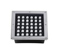 Underground Light Deck Lights Inground led Lights Embedded Garden Terrace Floor lamp Square Landscape Lighting Stainless Steel Panel with Power Cord Suitable for Lighting Project B