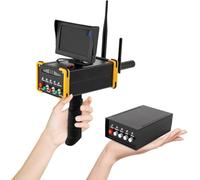 Underground Metal Detector for Treasure Hunting, Gold Silver Copper Diamond Finder, Archaeological Imaging Machine with High Definition Screen