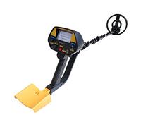 Underground Metal Detector MD-4080 Gold Ground Nugget High Sensitivity Sliver Finder Pinpointer - Function Detector(Giallo)