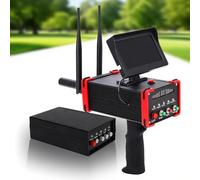 Underground Metal Detector, Professional Metal Scanner Treasure Finder with High Definition Screen 99m Range 16m Depth Gold Metal Detector for Gold Silver Copper Red