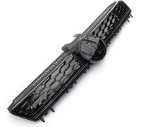 Underground Parts All Black GTI Honeycomb Mesh Front Main Upper Centre Bumper Grille for VW Golf mk7
