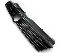 Underground Parts All Gloss Black Front Upper Centre Radiator Grille Panel for VW Polo 2014-2017