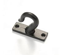 Underground Parts Cast Iron Ceiling Hanging Hook Kitchen Utensil Cup Mug Holder Black