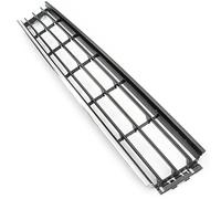 Underground Parts Front Lower Centre Bumper Grille Panel Black & Chrome B7
