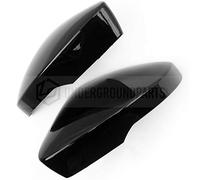 UNDERGROUND PARTS Gloss Black Door Wing Mirror Covers Caps Pair Left and Right for Skoda Octavia mk3 and mk4