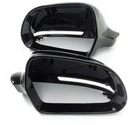 UNDERGROUND PARTS Gloss Black Edition Door Wing Mirror Covers Caps Pair Compatible with Audi A3 A4 A5 A6 Q3