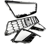 Underground Parts Gloss Black Front Grille Kit Upper & Lower Radiator & Fog Light Grilles surrounds compatible with SEAT Ibiza mk5 6F 2017-2025