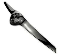 UNDERGROUND PARTS Gloss Black Front Upper Grille Top Trim Moulding for Skoda Fabia mk2