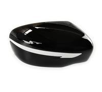 UNDERGROUND PARTS Gloss Black Painted Door Wing Mirror Cover Cap Right Drivers side for Nissan Qashqai and X-Trail