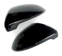 UNDERGROUND PARTS Gloss Black Replacement Door Wing Mirror Covers Caps Housings Pair Left & Right Side for VW Golf mk7