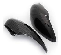UNDERGROUND PARTS Gloss Carbon Fibre Effect Black Side Door Wing Mirror Covers Caps Pair for Ford Fiesta mk7 2009-2017