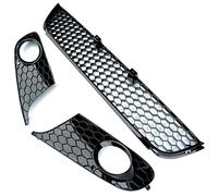 Underground Parts GTI Style Honeycomb Mesh Front Lower Bumper Grilles and Fog Covers for VW Golf mk6