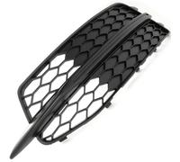 Underground Parts Matt Black Front Side Lower Bumper Grille Left Passenger Side for Audi A6 C7 S-Line 2011-2015