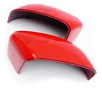 UNDERGROUND PARTS Race Red Left & Right Pair of Side Door Wing Mirror Covers Caps For Focus Focus mk2 mk3 2008-2017