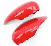 Underground Parts Race Red Wing Mirror Covers Caps Casings Pair F-FS-75