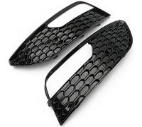Underground Parts RS Style Honeycomb Front Fog Light Grilles Covers for Audi A3 8v 2013-2016
