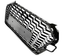 Underground Parts RS4 Style Honeycomb Mesh Gloss Black Front Radiator Bumper Grille for Audi A4 B9.5 2019-2024