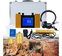 Underground Pipe Water Leak Sensor with Adjustable Gears and Headset for Home Plumbing Detection