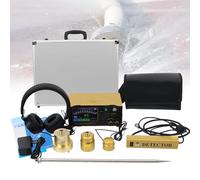 Underground Pipes Water Leak Detector for Construction Site, Professional Water Leak Detectors Equipment, Listening Leak Detection Kit with Digital Display & Earphone & Carrying Case,F999K