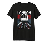 Underground Tube Train Subway London Railway Enthusiast Premium T-Shirt