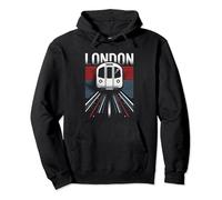 Underground Tube Train Subway London Railway Enthusiast Pullover Hoodie