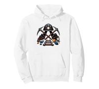 Underground Tunnel Silhouette Miner Shaft Illustration Mine Pullover Hoodie