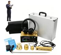 Underground Water Leak Detector, Adjustable Sensitivity with Noise-Cancelling Headphones for Residential and Public Facilities - Efficient Leak Detection