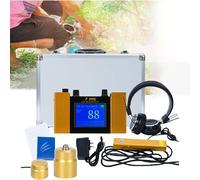 Underground Water Leak Detector - Advanced Equipment for Pipe Leakage Detection with Adjustable Gears and Headset