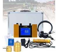 Underground Water Leak Detector for Hot & Cold Plumbing - Headset and Adjustable Settings for Indoor and Outdoor Use in Homes and Commercial Spaces