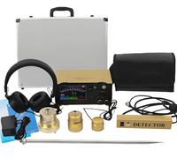 Underground Water Leak Detector,Professional Plumbing Leak Detection Tool,Water Pipe Leak Detector, with Listening Rod & LCD Screen& Earphone & Carrying Case for Pool, Fire, Floor Heating Pipe