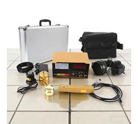Underground Water Leak Detector, Professional Plumbing Leak Detection Tool with 4 Adjustable Gears for Home Heating Water Leak Prevention and Detection