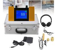 Underground Water Leak Detector, Ultrasonic Geophone Sensor with Digital Display, Adjustable Frequency for Efficient Leak Detection and Cost Savings