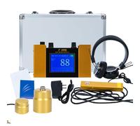 Underground Water Leak Detector, Ultrasonic Pipe Leakage Sensor with Adjustable Frequency, Plumbing Geophone with Noise-Cancelling Headset for Indoor & Outdoor Use