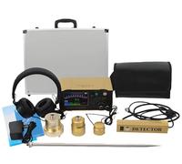 Underground Water Leak Detector,Water Pipe Leakage Monitor,Plumbing Leak Detector,4 Adjustable Gears,with Listening Rod & LCD Screen&Noise-Cancelling Headset & Carrying Case